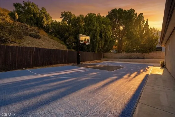 Backyard Twilight