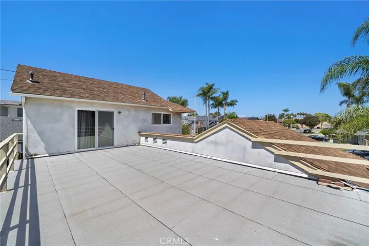 Overlooks the park-like backyard