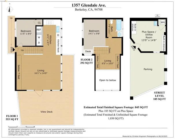 1357 Glendale Ave, Berkeley, California 94708