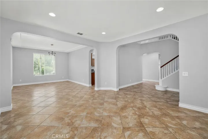 View of Living Room and Formal DIning Room