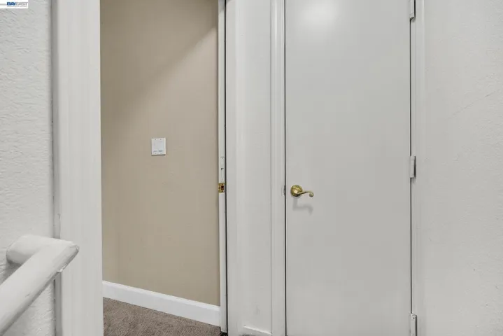 Door Entry To Stairs To Garage