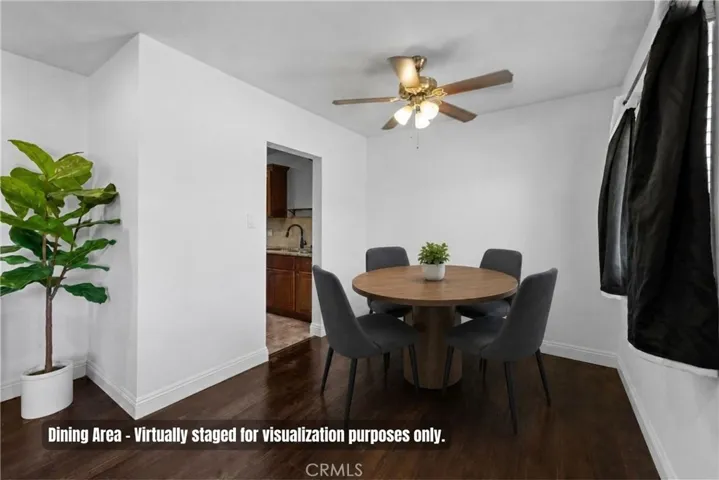 Living Area - virtually staged for visualization purposes only
