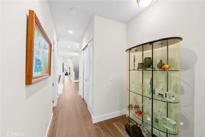 Hall leading to bedroom three.