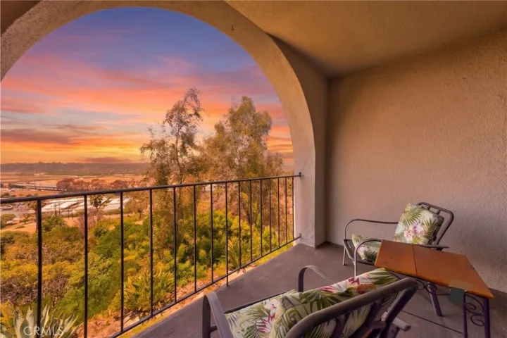 Private balcony