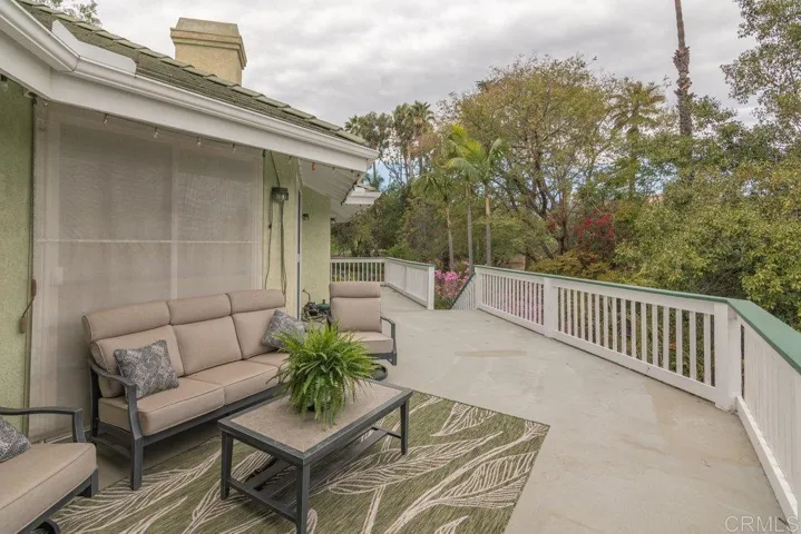 Deck on Left of Dining Room