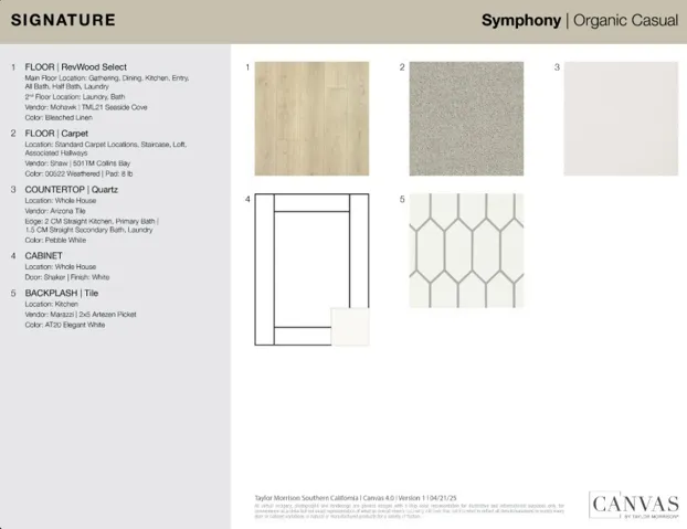 33263 Opal Glass Drive design selections! This home is currently under construction and selections are subject to change.