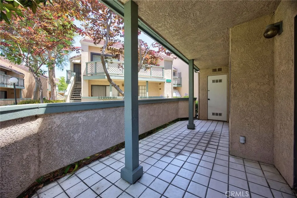Patio off family room