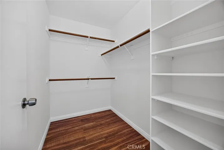 Primary walk in closet