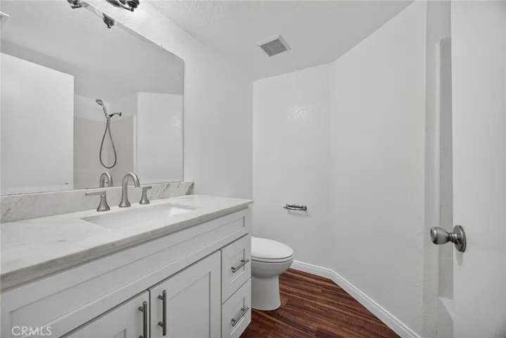 Hallway bathroom