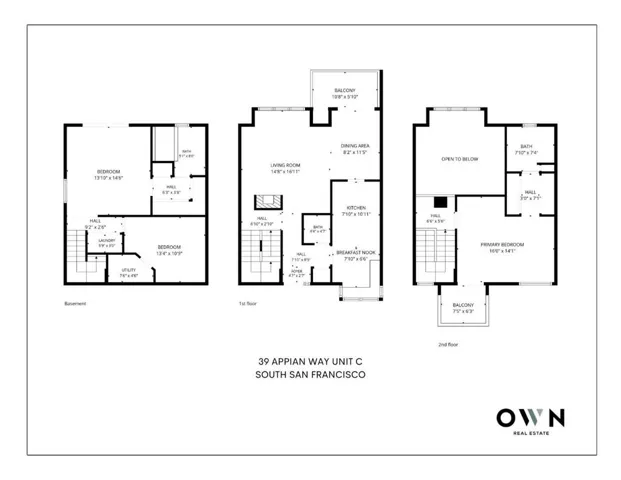 39 Appian Way C, South San Francisco, California 94080