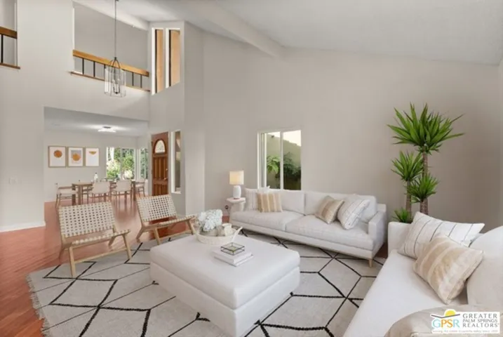 Living Room Virtually Staged