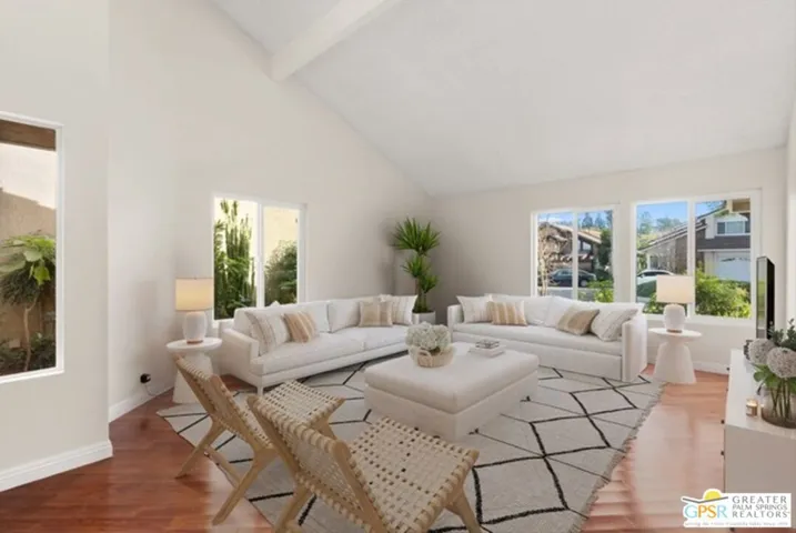 Living Room Virtually Staged