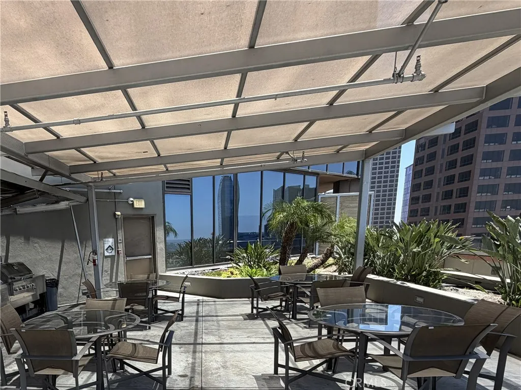 Common area patio