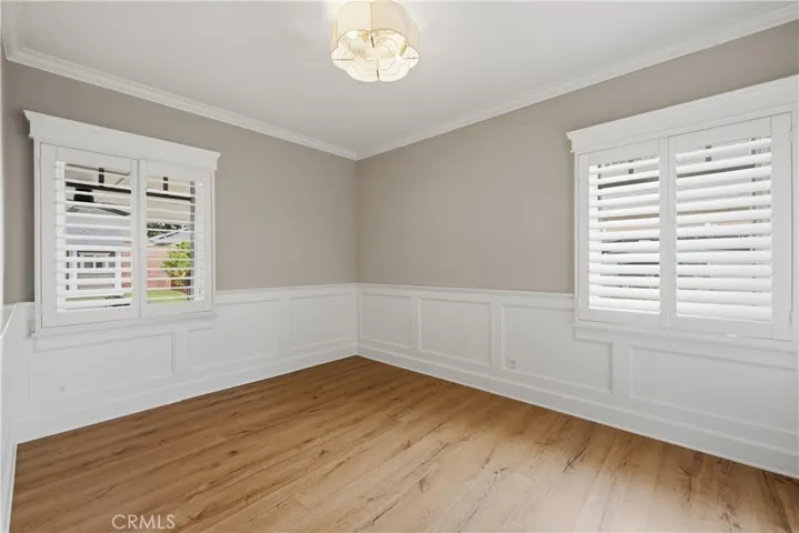 Second Back Bedroom with Plantation Shutters!
