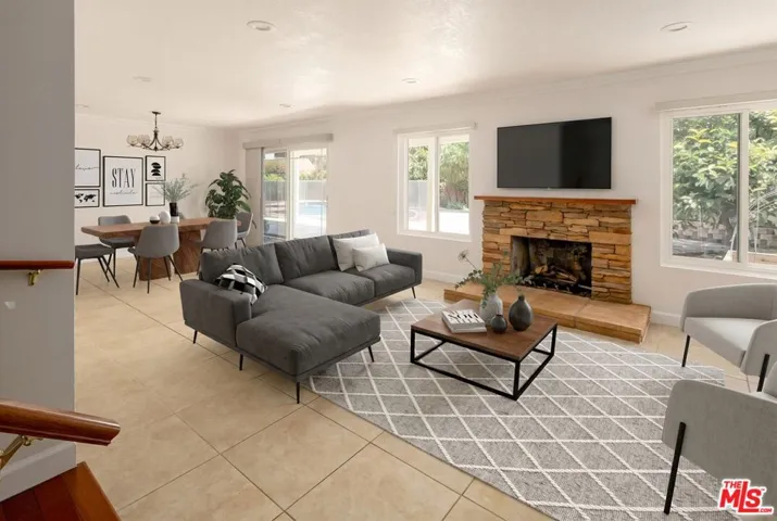 Living Room - Virtually Staged