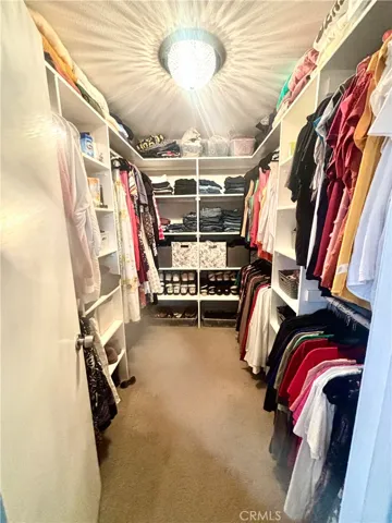 Primary walk-in closet