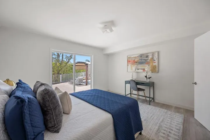 3rd Bedroom with new Flooring & Access to Patio & Pool