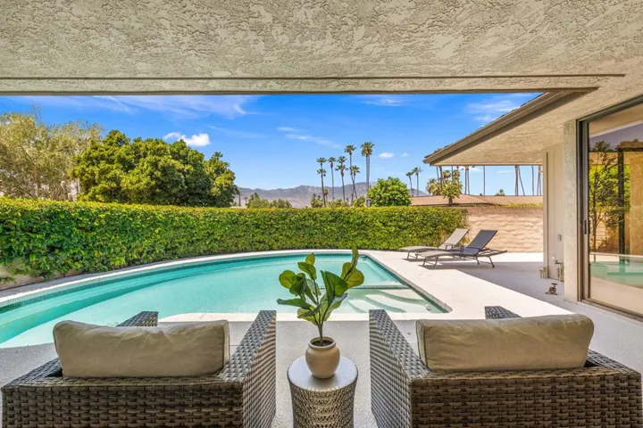 Patio with Mountain Views