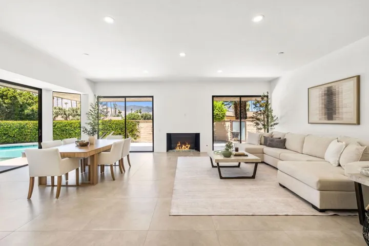 Living Room & Dining Area on the View