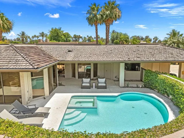 Aerial Pool View