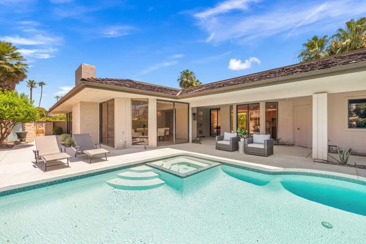 Reverse View of Pool