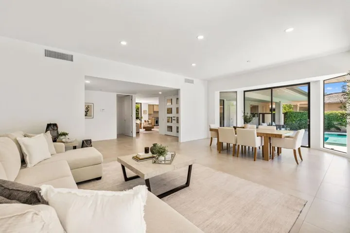 Living Room & Dining Area