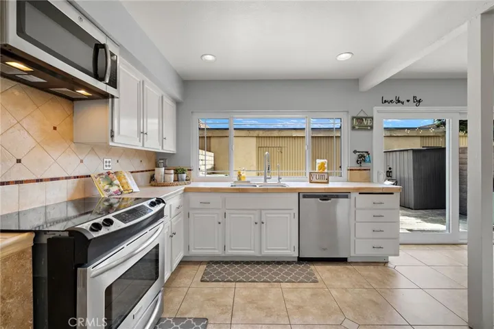 Stainless steel appliances