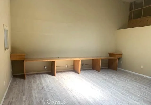 Area behind main room.