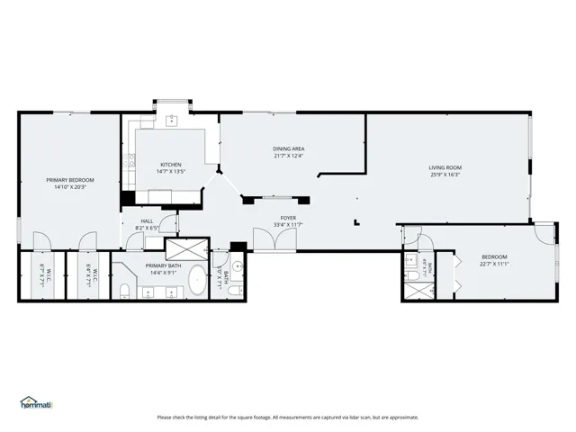455 Bedford floor plan