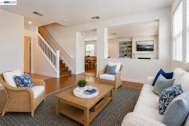 Living Room Virtualy staged