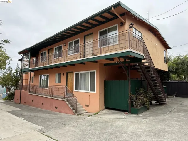 Side view of the building