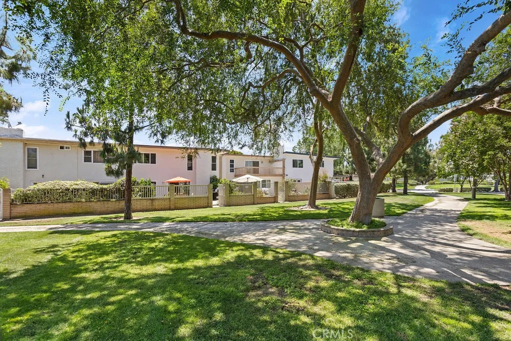 Open gate leads to your backyard.