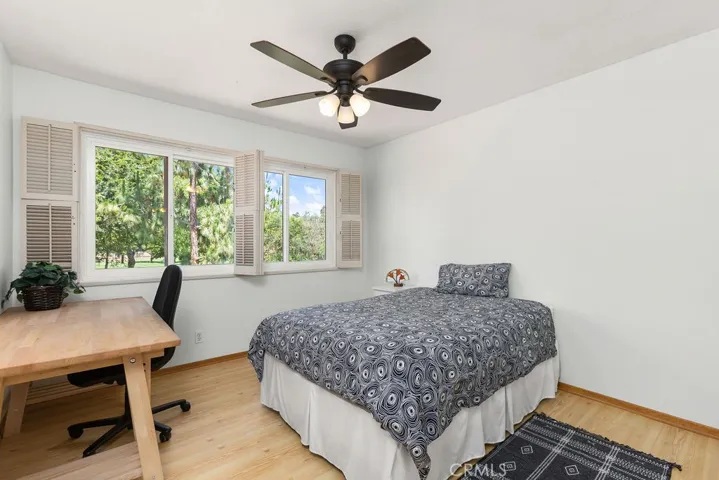 3rd guest room with view of park.