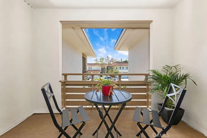 Primary bedroom private patio.  *Some owners have enclosed for additional space, walk-in closet, etc...