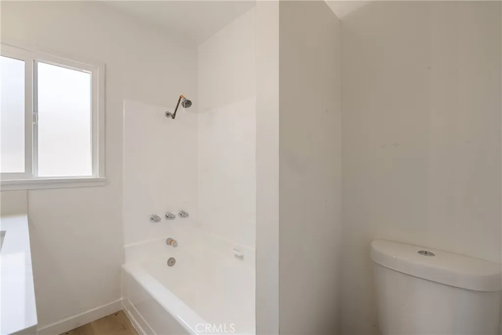 Clean updated bathroom