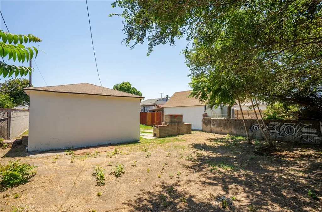 Lots of expansion potential in the yard