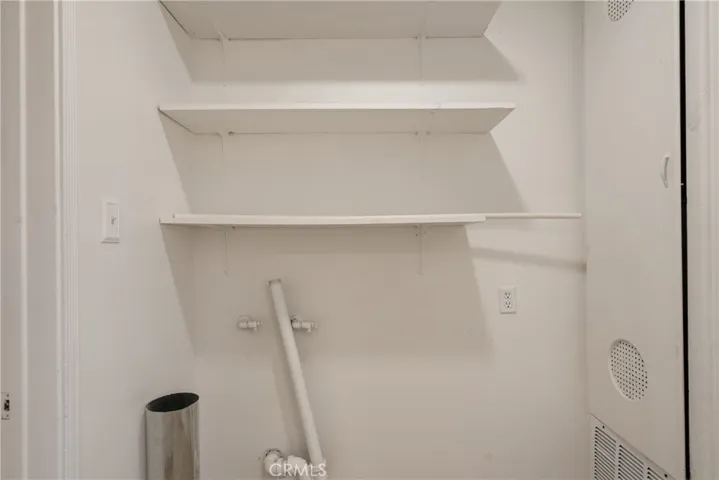 Laundry room just off the kitchen
