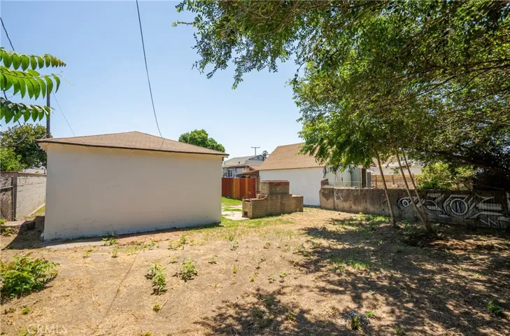 Lots of expansion potential in the yard