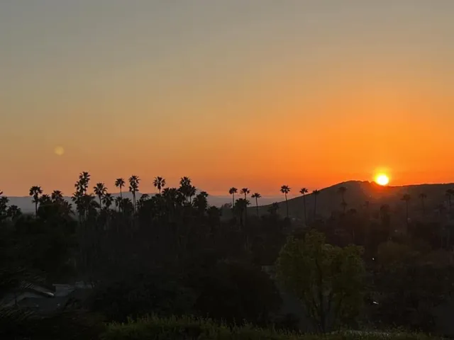 Gorgeous sunset