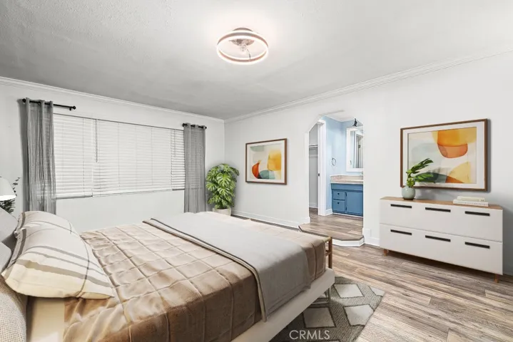 Bedroom Rear Living area - This room has been virtually staged