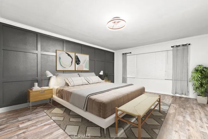 Bedroom - This room has been virtually staged
