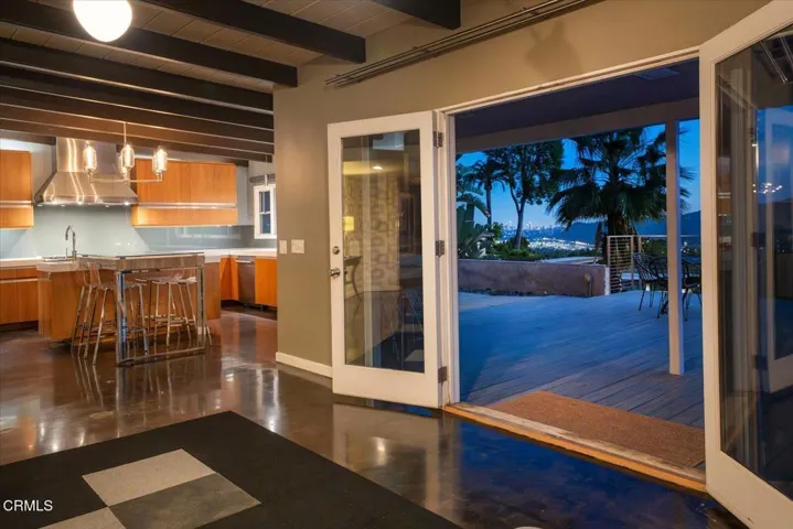23-Family Room at Twilight
