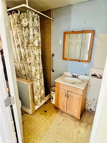 Rear house bathroom