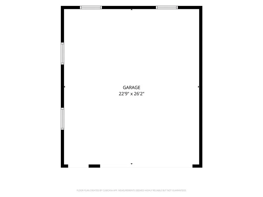Approximate interior dimensions