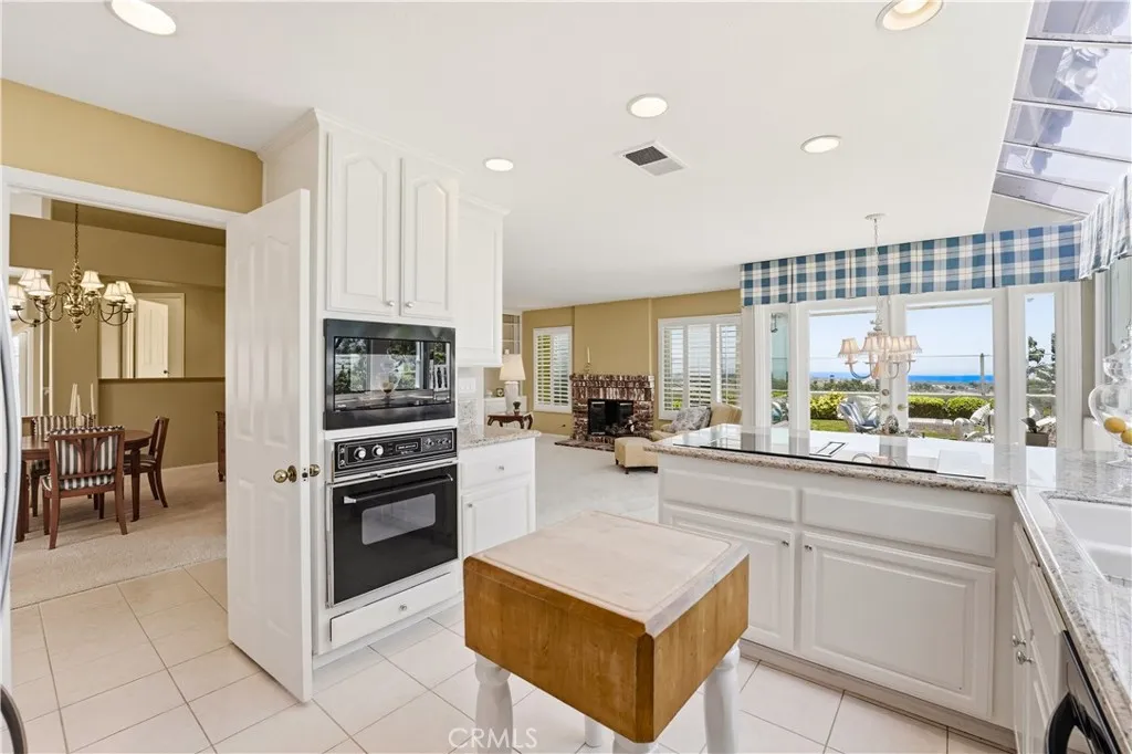 Open kitchen.  Enjoy the ocean view.