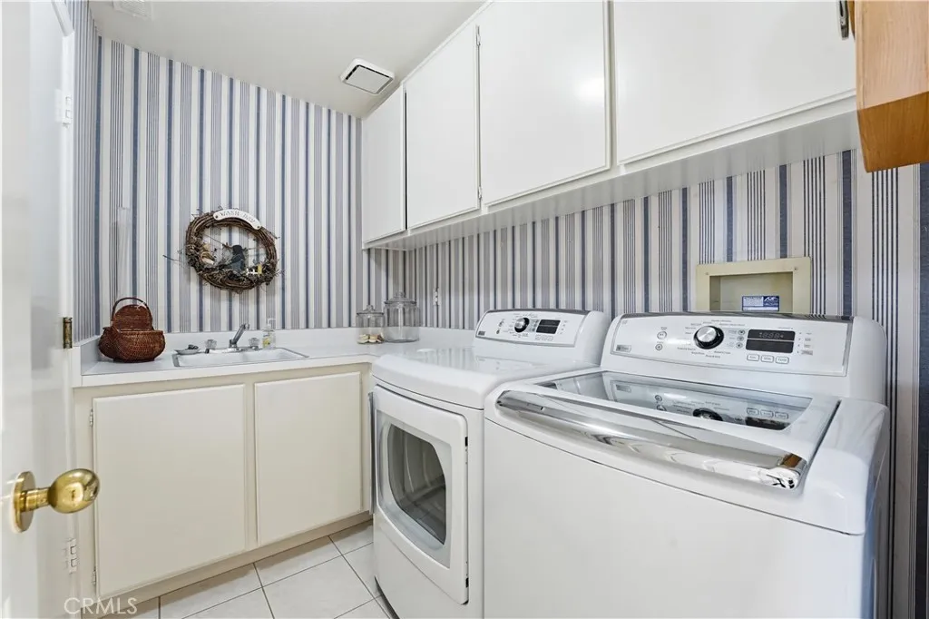 Laundry room.