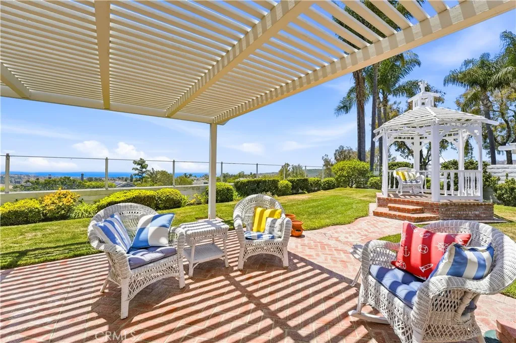 Relax and enjoy your backyard and the view.
