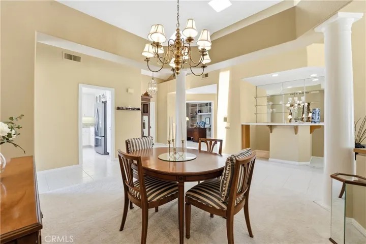 Formal Dining area.