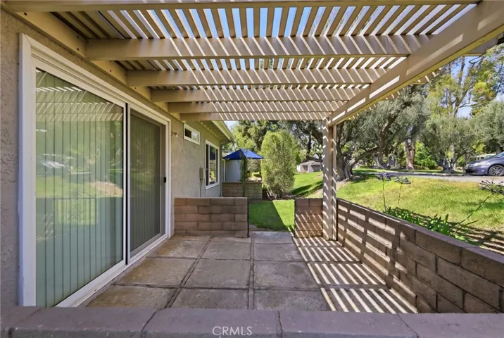 Master suite attached patio