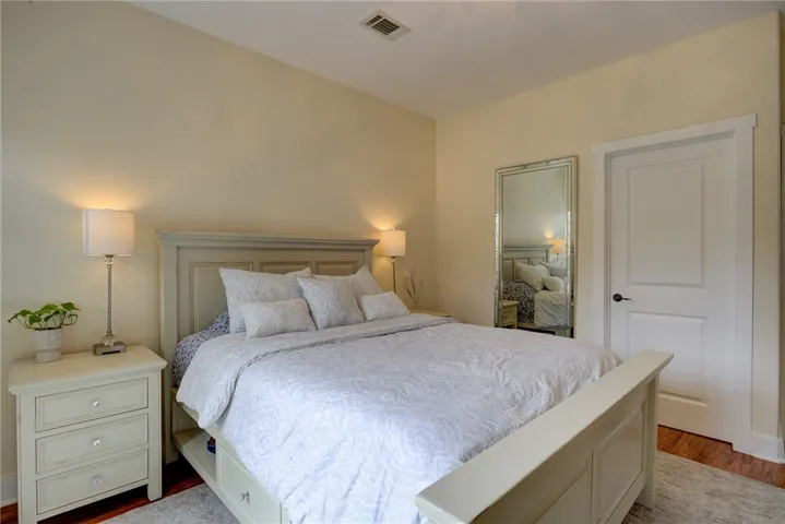 Bright, spacious with neutral tones primary suite (Downstairs)